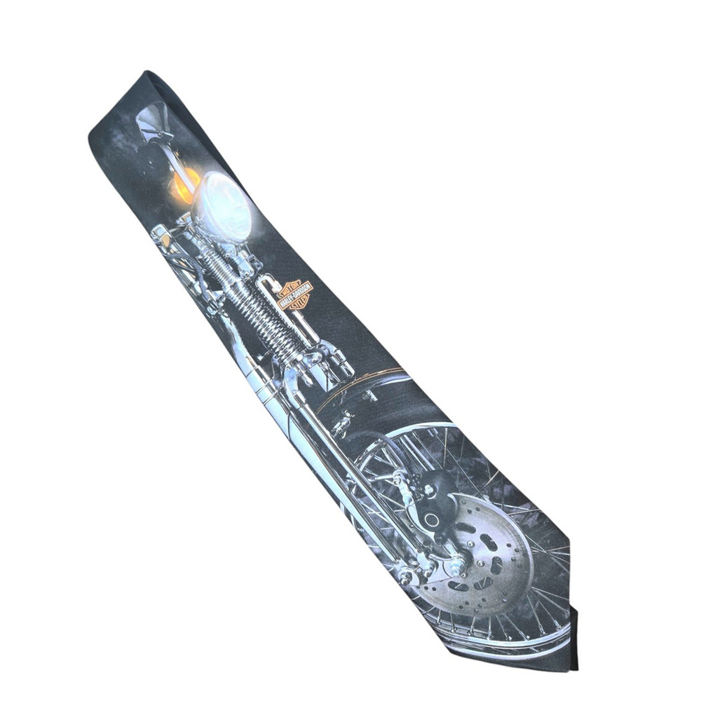 Original Ralph Marlin Harley Davidson Motorcycle Chopper Tie Biker Edgy Novelty